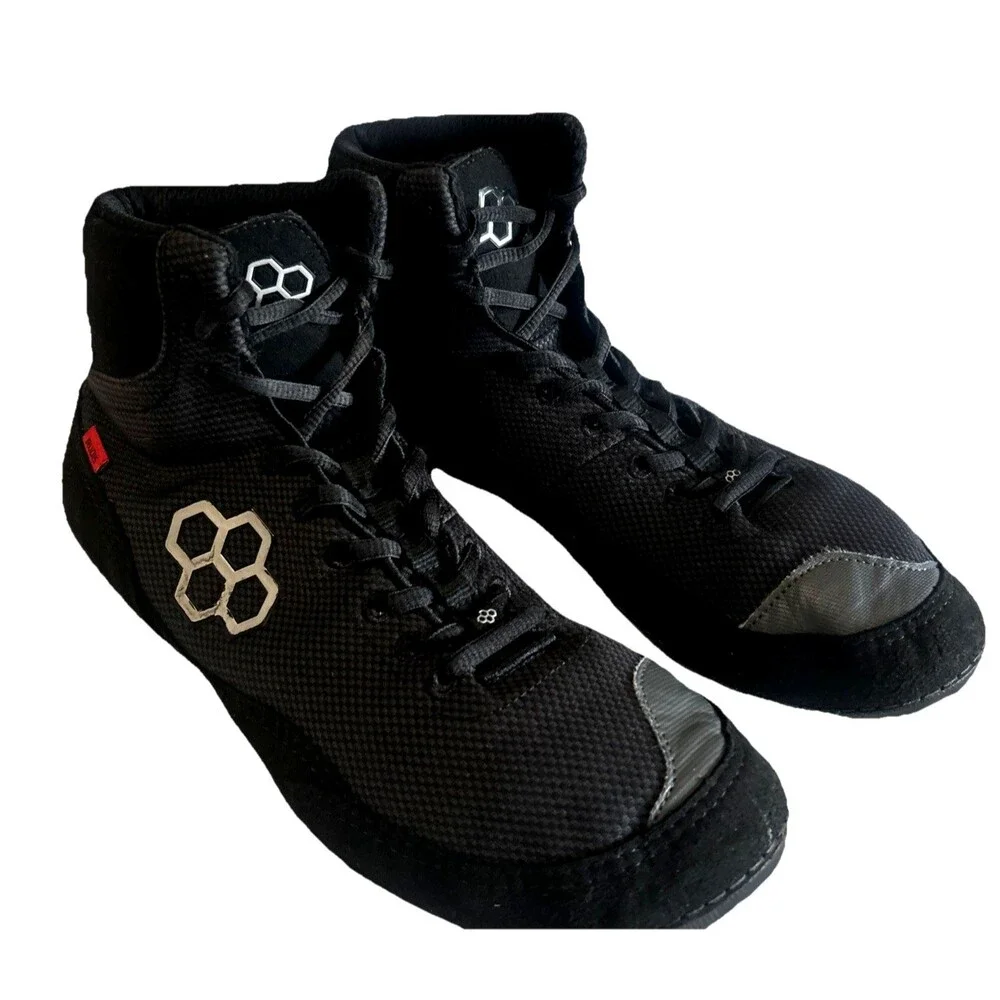 Rudis Colt 2.0 Wrestling Shoes Mens Size 11.5 Black Boxing MMA Combat CLT-0017
